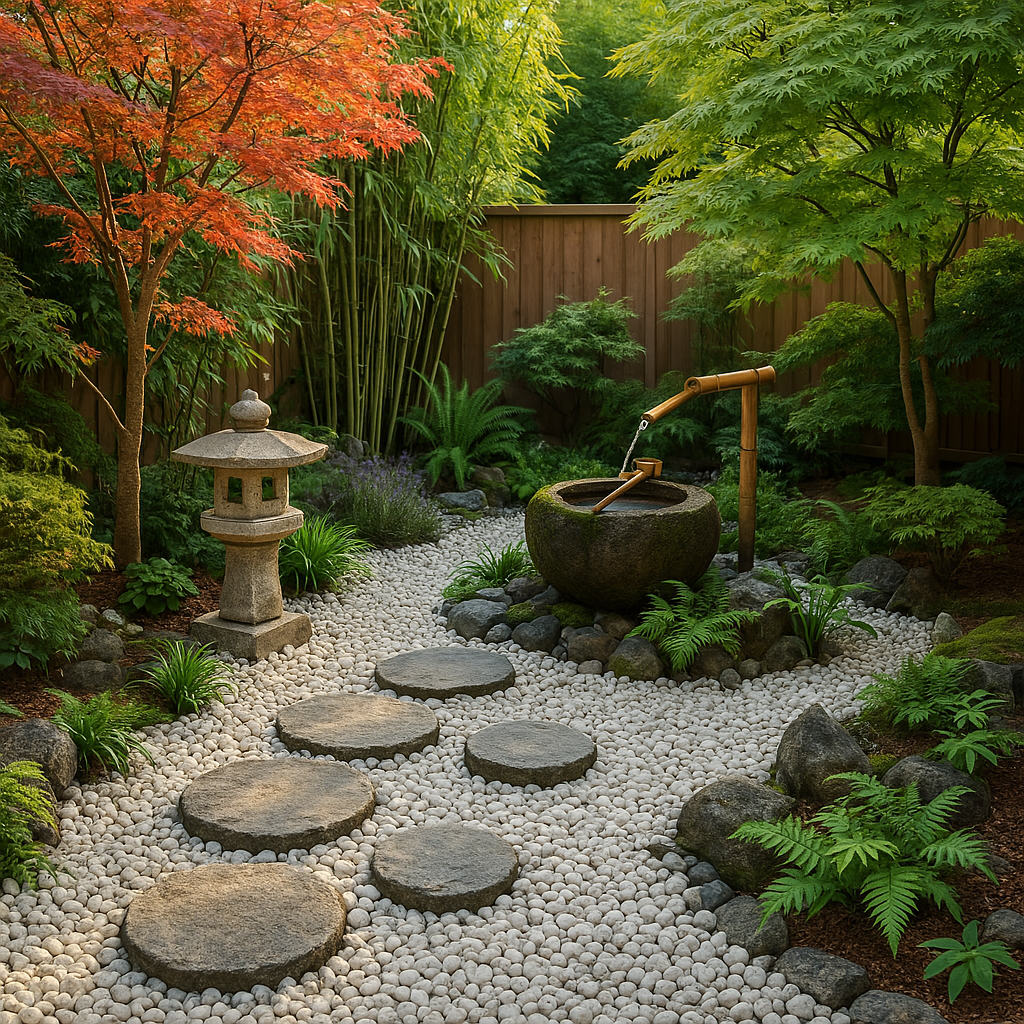 Petit jardin japonais