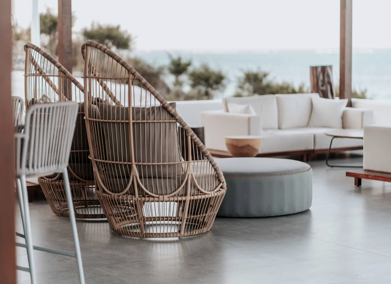 Terrasse avec dalles clipsables